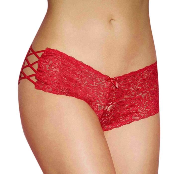 Plus Size Lingerie Sexy Rotique Culotte Femmes Dentelle Vider