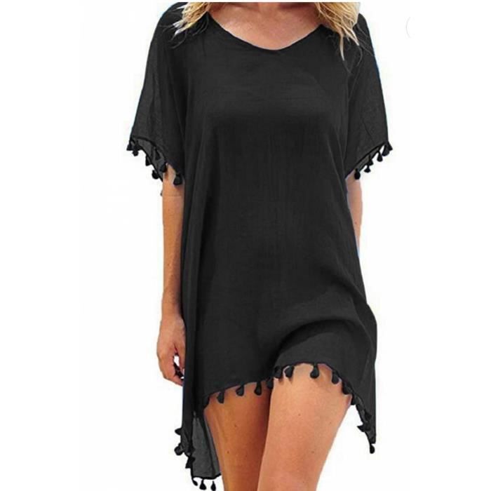 Robe De Plage Femmes Ete Bikini Cache Maillots Par O Pour Maillot Bain