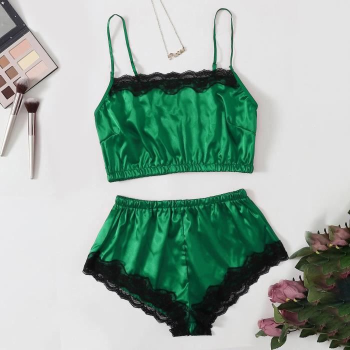Nouveau Sexy Dentelle Lingerie Soie Sous V Tements V Tements De Nuit