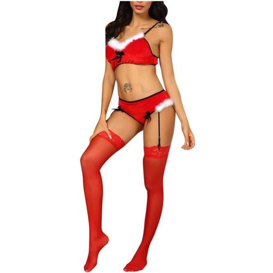 Brassiere De Femmes Bikini Trois Points Costume Peluche Couture Or