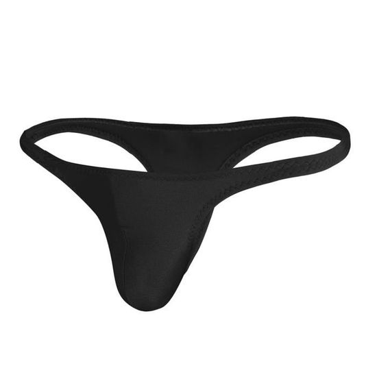 YIZYIF Micro String Homme Sexy Taille Basse Bulge Pouch Jockstrap Bikini Briefs Thong Underwear