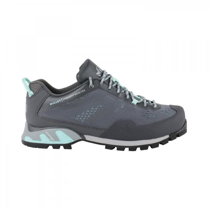Chaussures Tige Basse Millet Trident Gtx Castle Gray Femme