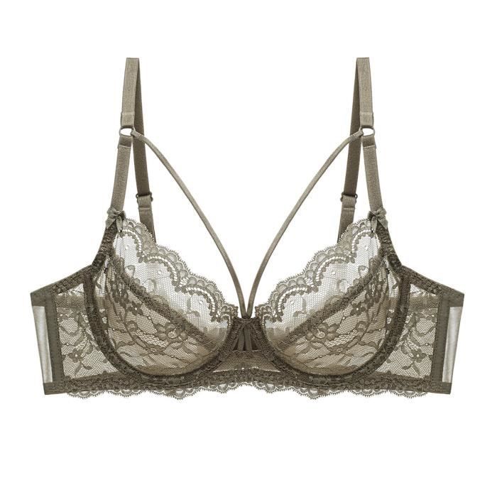 Ensemble Lingerie Femme Dentelle Sexy Ultra Fine A Mode Confortable Non