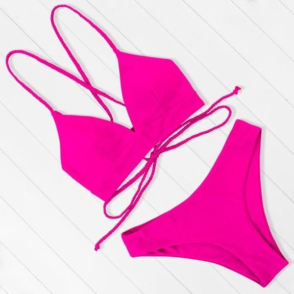 Maillot De Bain Omkagi Bikini Imprim L Opard Maillot De Bain Femme Uni Push Up Chancr