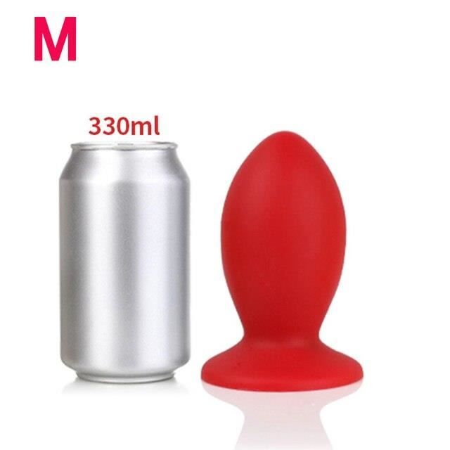 Plug Red M Norme Godemichet Anal Pour Femme Et Homme Jouet Sexuel
