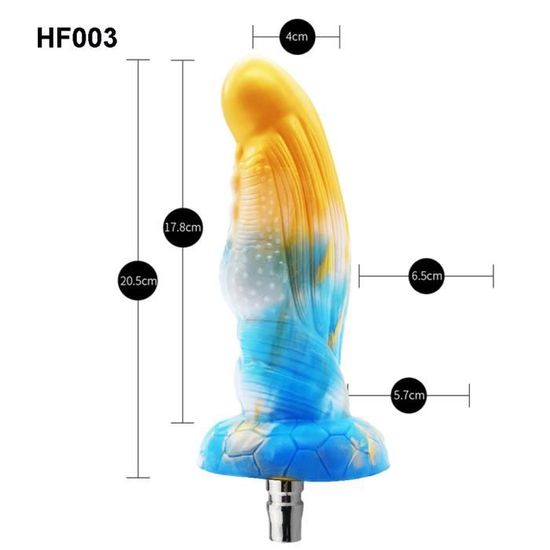 Dorch Dilatateur Anal R Aliste En Silicone Pour Adulte Machine