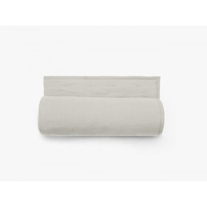 Dessus De Lit Couvre Lit En Polyester Celeste 240 X 260 Cm Nude