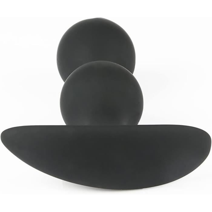 Plug Anal En Silicone Avec Bille D Acier Gode Anal En Silicone Souple