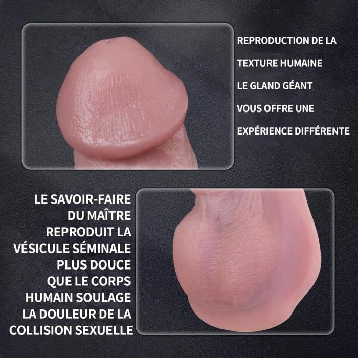 Dildo R Aliste Pour D Butant Jouet Sexuel Adulte Avec Un P Nis