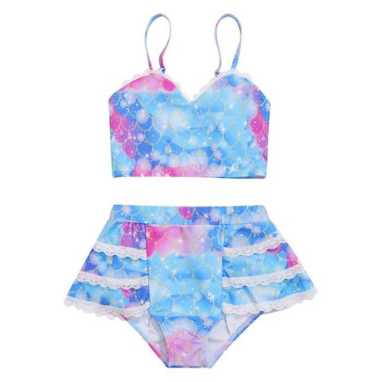 Iiniim Enfant Fille Pi Ces Maillot De Bain Sir Ne Ensemble Bikini