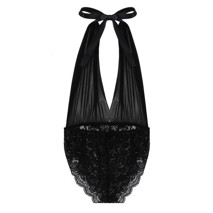 Iefiel Femme Body Sexy Lingerie Transparent V Tements De Nuit Grand
