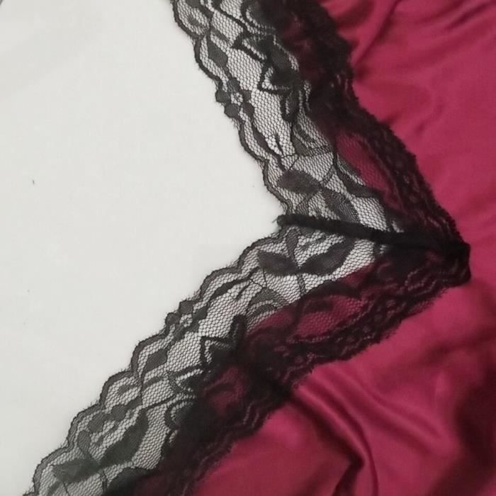 Nuisette Deshabille Womens Nighte Dress Plus Size Sexy Lace Lingerie
