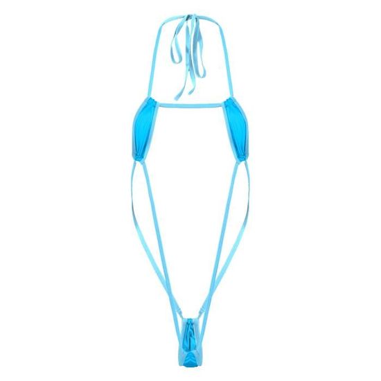 Iixpin Micro String Ficelle Sexy Femme Hot Bikini Dos Nu Bodysuit Thong
