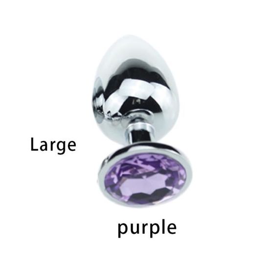 Plug Anal En M Tal Inoxydable Lisse Pour Femmes Jouets Sexuels Pour Couple Hommes Gay