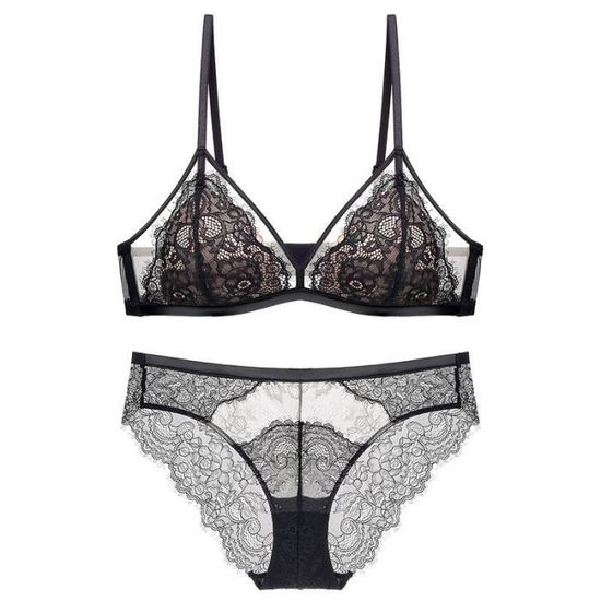 Ensemble Lingerie Femme Rassemblement Sexy Bonnets Triangulaires En