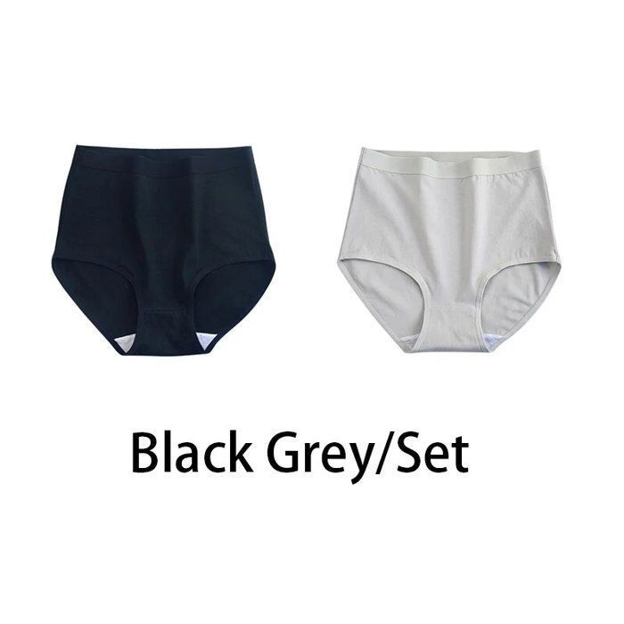 Ensemble de 2 pièces pour femmes culotte grande taille sous vêtements en coton Lingerie Sexy