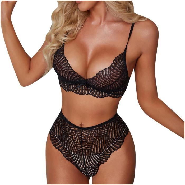 Mode Femmes Sexy Lingerie Corset Dentelle V Tements De Nuit Sous