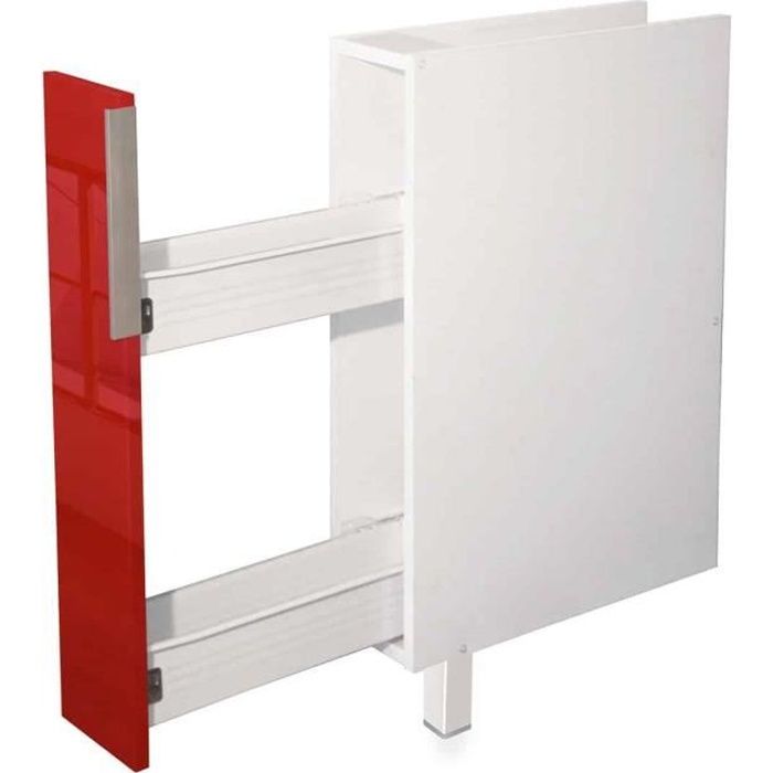 Meuble à épices - 15cm - Rouge