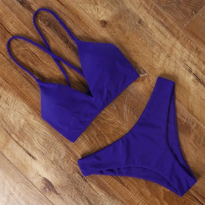 Maillot De Bain Bikini Br Silien En Teinture Par Nouage Maillot De