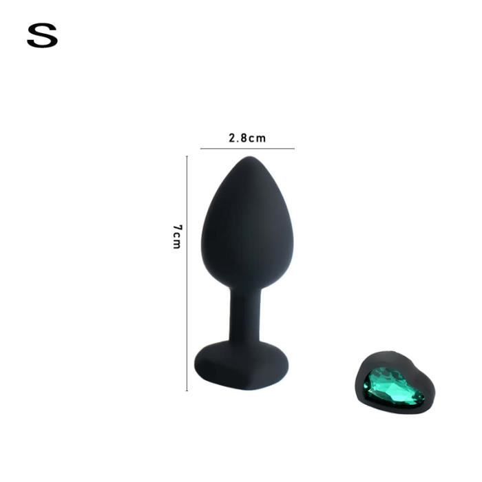 Stimulateur Plug Chapelet S Plug Anal En Forme De C Ur En