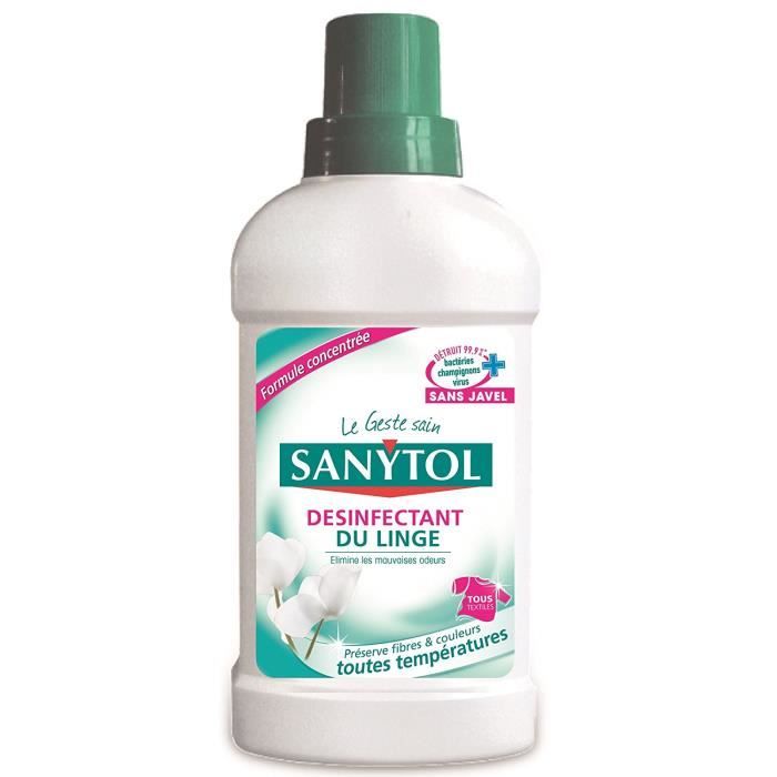 Sanytol - 33636010 - Désinfectant du Linge - 500 ml - Lot de 3: Hygiène et Soins du corps