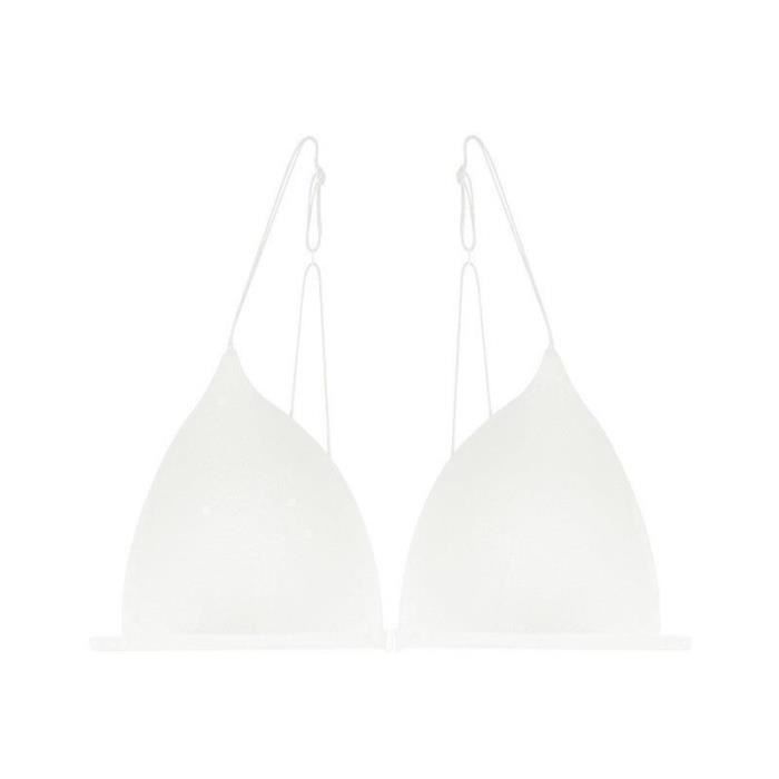 Ensemble Lingerie Femme Le Bouton Avant Sans Anneau En Acier Est