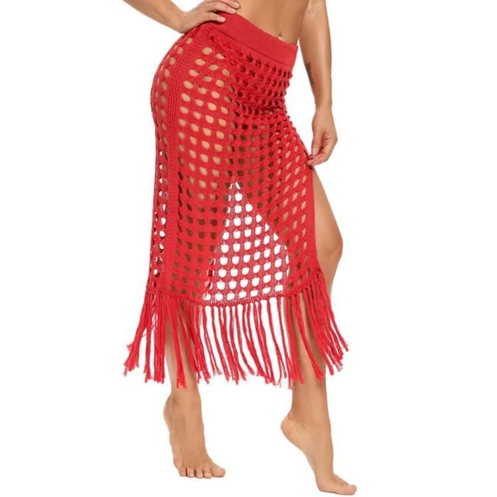 Bloomer Cache Couche Jupe De Bikini Creux Tassels Dames Mesdames Sexy