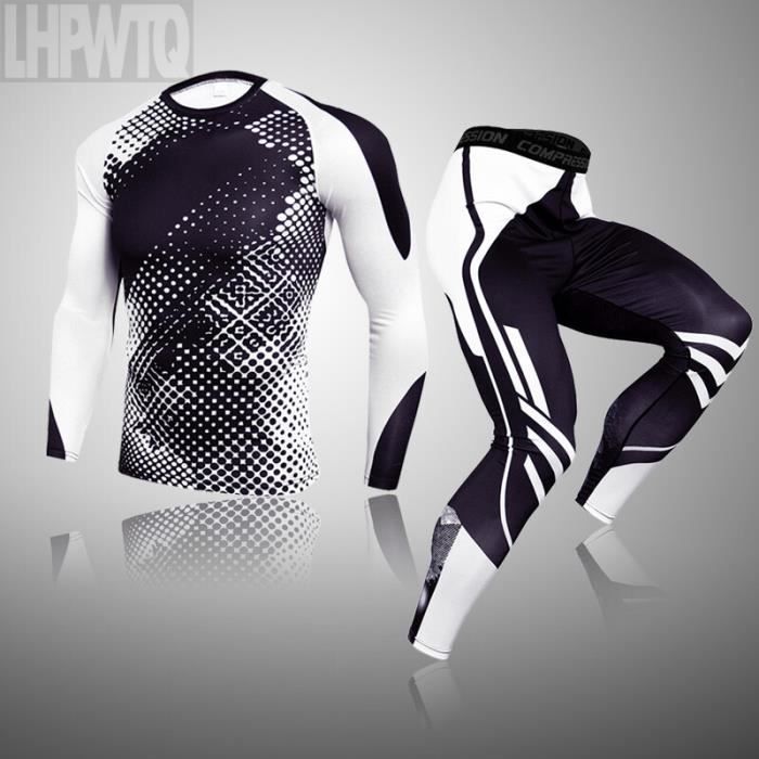 Ensemble De Lingerie Ensembles De Sous V Tements Thermiques Pour Hommes