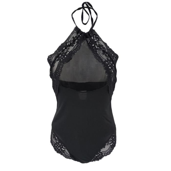 Body Mode Femmes Lingerie Dentelle Teddy One Piece Mesh Babydoll