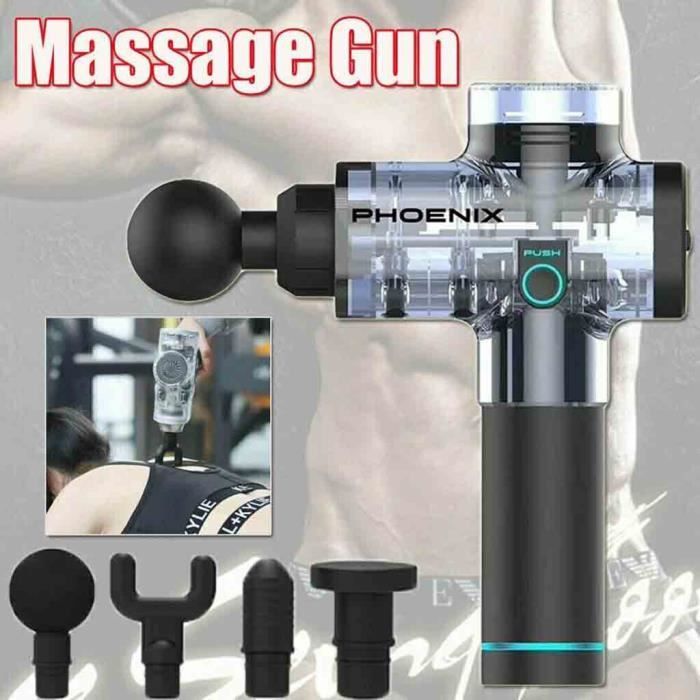 ACCESSOIRES DE NETTOYAGE DU VISAGE Phoenix A2 Outil De Massage Percussion Massager Muscle Vibrant Relaxing Machine Us Hqj90627574
