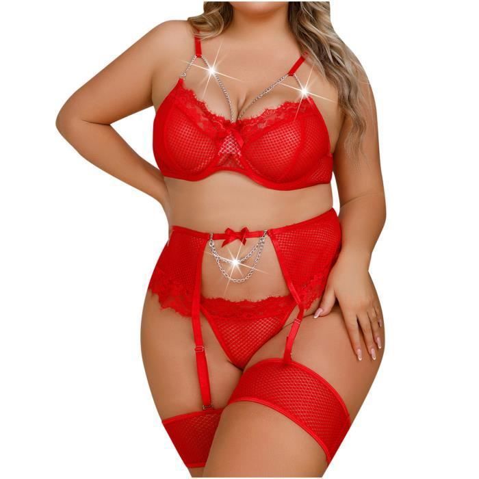 Ensemble de lingerie sexy grande taille ensemble de sous vêtements