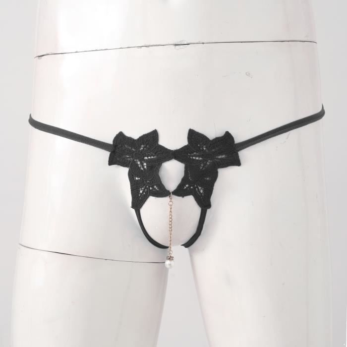Iixpin Micro String Homme Sexy Sissy Tanga Bikini Thong T Back G String