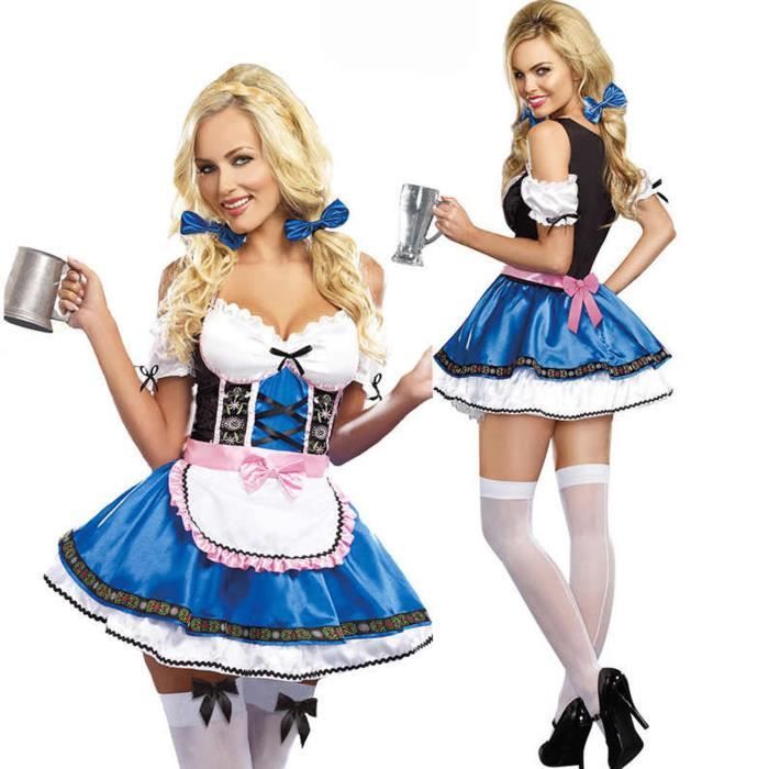 Dames Lingerie Rotique Sexy Temptation Maid Cosplay Ensemble D