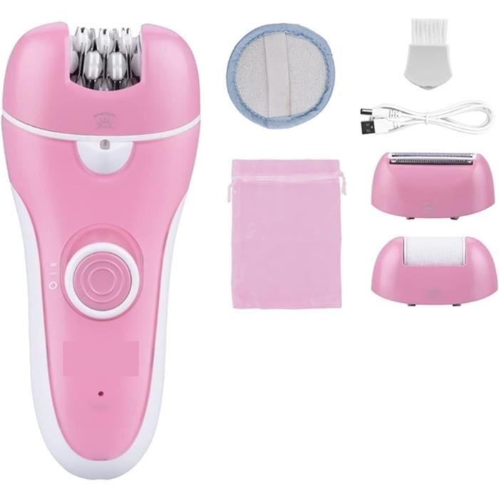 Tondeuse Bikini Femme 3 En 1 Épilatrice Rechargeable Femme Faciale