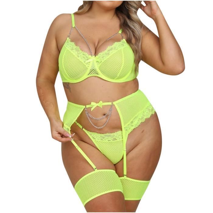 Ensemble De Lingerie Sexy Grande Taille Ensemble De Sous V Tements