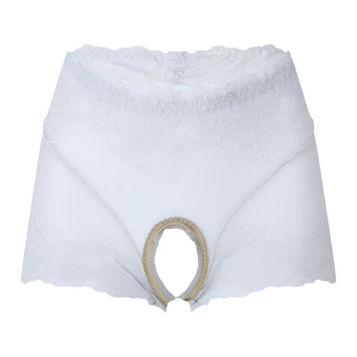 DPois String Ouvert Coquin Femme Sexy Slip Taille Basse Erothique Lingerie Sous Vêtements Bas de
