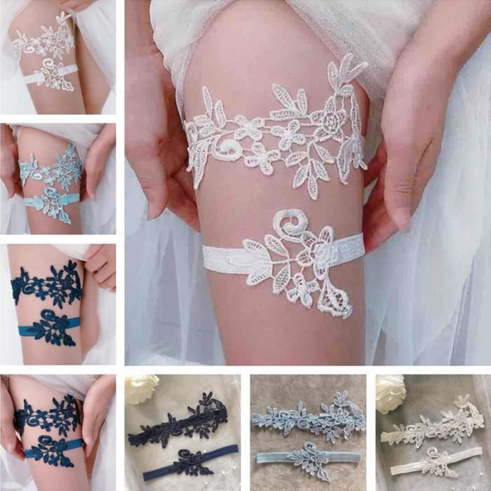 Soutien Gorge Anneau De Jambe En Dentelle Avec N Ud Pour Femme Lingerie
