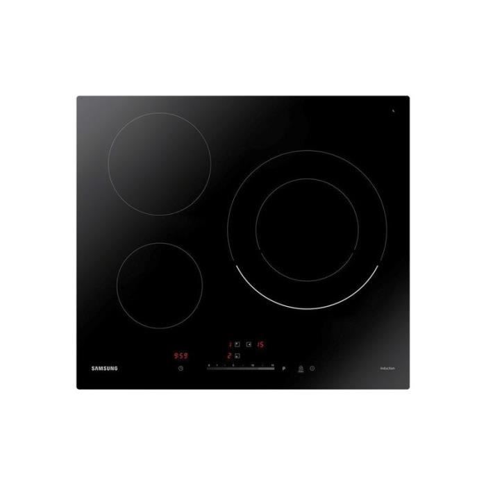 SAMSUNG - Plaque à Induction Samsung NZ63R3727BK 60 cm (3 Zones de cuisson)