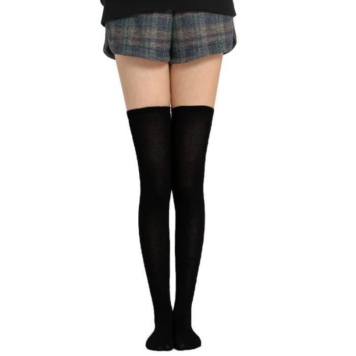 Lingerie Sexy Bas Ray S En Coton Pour Femmes Cadeaux De No L Amusants Sexy Cuissardes Hautes