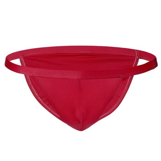 Funmoon Maillot De Bain Hommes Culotte De Sexy Tangas Bikini Tanga V Tements De Plage Rouge