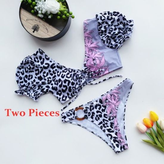 MAILLOT DE BAIN GNIM Ensemble bikini brésilien T shirt manches