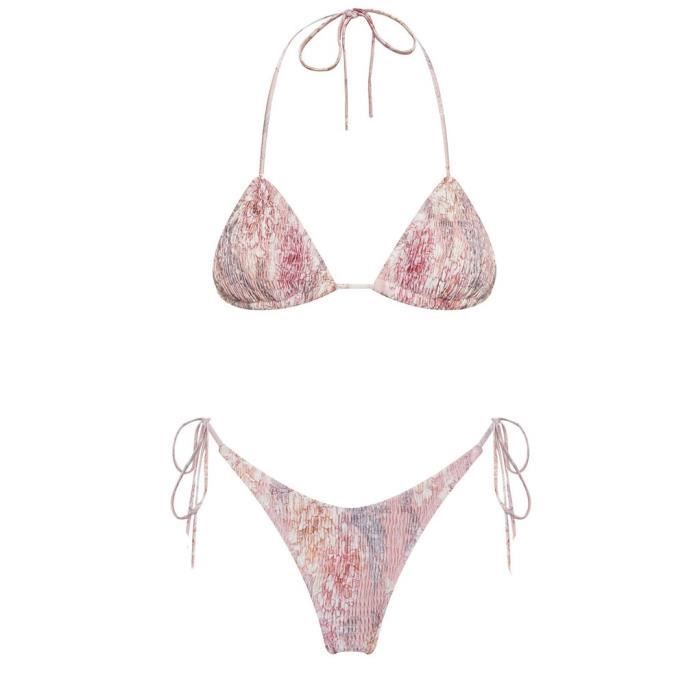 Maillot De Bain Sexy Triangle Push Up Bikini Ensemble Br Silien String