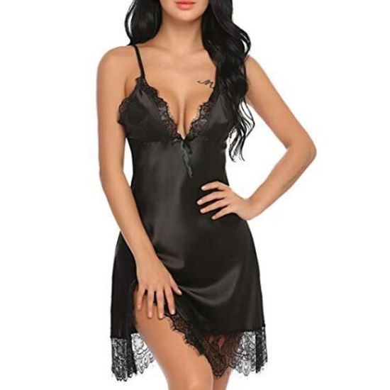 Femmes Dames Sexy Dentelle Lingerie Vêtements De Nuit Sous Vêtements