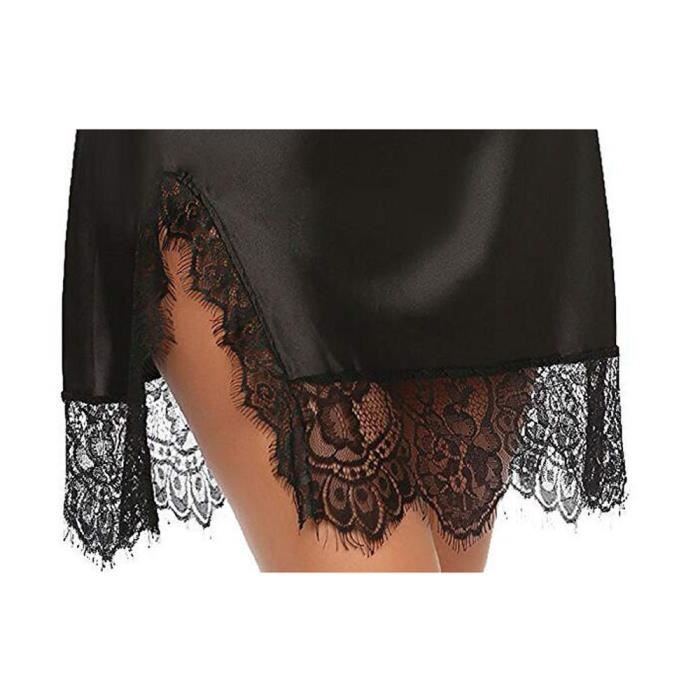 Femmes Dames Sexy Dentelle Lingerie Vêtements De Nuit Sous Vêtements