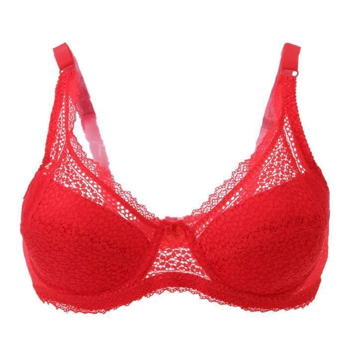 Nouveau Femmes Soutien Gorge Broderie Dentelle Archets De Grande Taille Sexy Underwire Lingerie