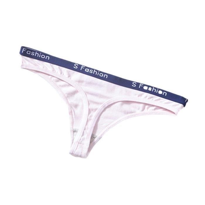 Sexy Femmes String Culotte Lettre De Mode G String Slips Lingerie Slips