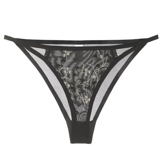 Ensemble Lingerie Femme Dentelle Brodee En Maille Classique Confortable