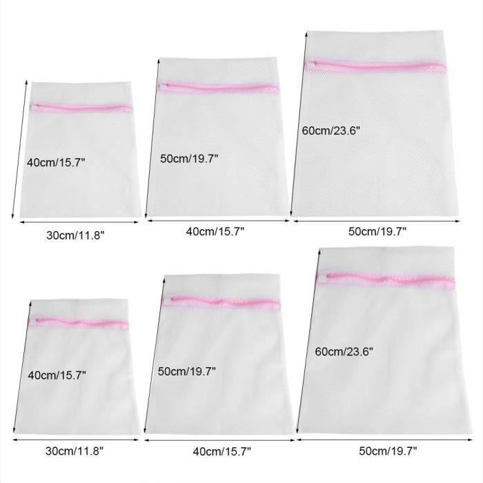 Sac Linge Pour Linge Lingerie Zipp E Sac D Licat Pour Machine Laver Maille V Tements