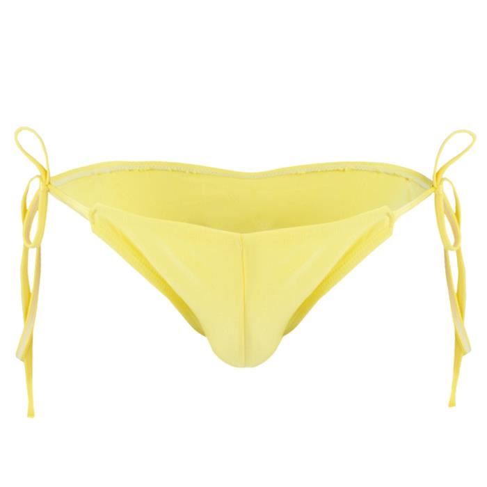 Yonghs Fr Micro String Sexy Homme Ficelle Bikini Erotique Tanga