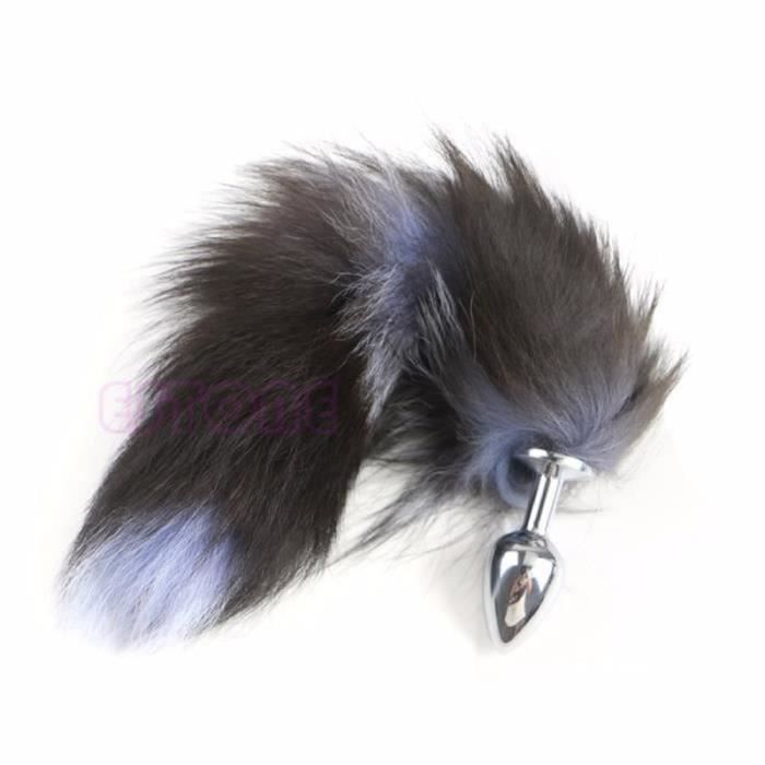 Nouveau Amour Faux Renard Queue Bout Bout Anal Plug Sexy Romance